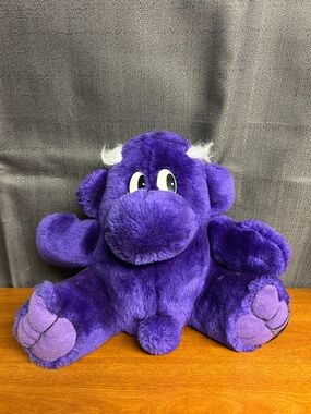 Vintage 1994 Kodak Kolorkins Purple Plush 9" "Koink"